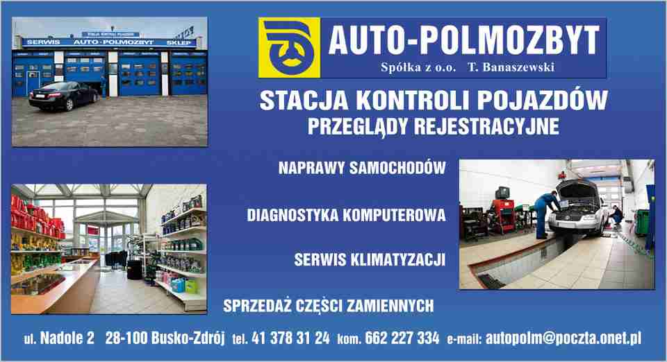 Auto-Polmozbyt Sp. z o.o. - naprawy samochodów BUSKO-ZDRÓJ naprawy samochodów BUSKO-ZDRÓJ